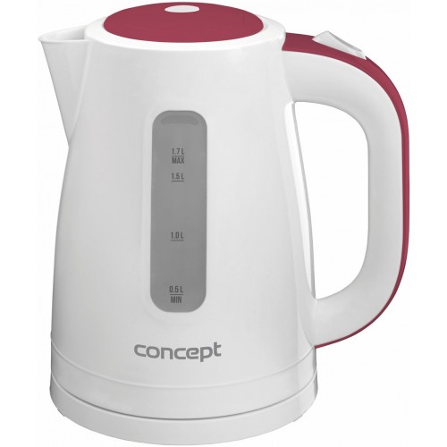 CONCEPT RK-2312 Rychlovarná konvice plastová 1,7 l Raspberry rk2312