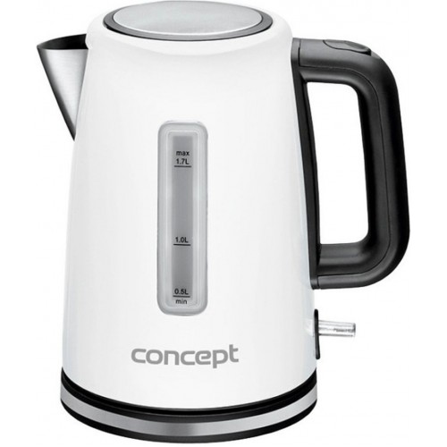 CONCEPT RK-3110wh Rychlovarná konvice nerezová 1,7 l bílá rk3110wh