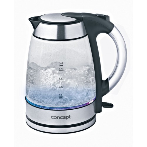 CONCEPT RK-4010 Rychlovarná konvice skleněná 1,7 l rk4010