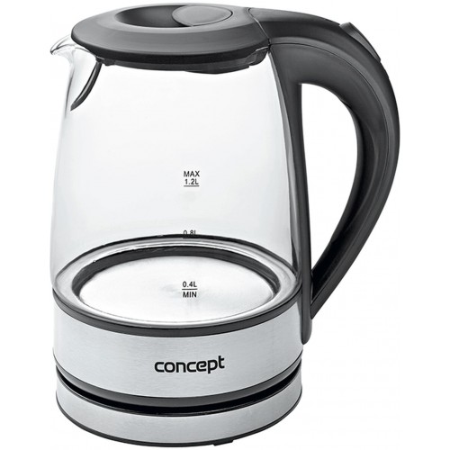 CONCEPT RK-4900 Rychlovarná konvice skleněná 1,2 l rk4900