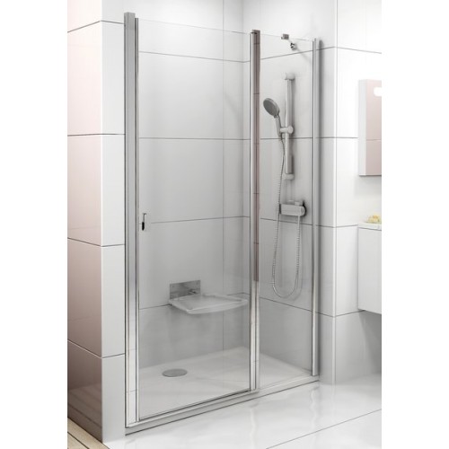 RAVAK CHROME CSD2-120 sprchové dveře, satin+Transparent 0QVGCU00Z1