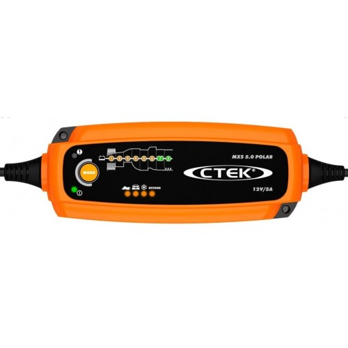 CTEK Nabíječka MXS 5.0 POLAR (12V/5A) 56-855 CTEK Nabíječka MXS 5.0 POLAR (12V/5A) 56-855