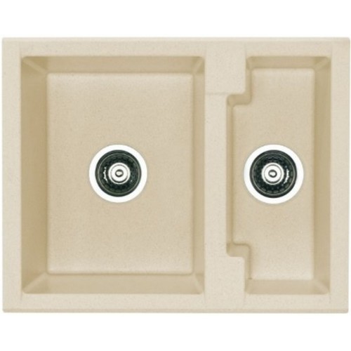 ALVEUS Cubo 20 dřez Algranit, 620 x 500 mm, beige 1067416