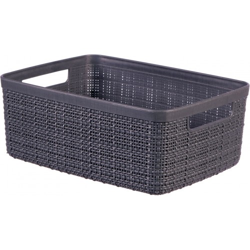 CURVER JUTE S 5L Košík 27 x 20 x 11 cm, hnědý 01904-J28 CURVER JUTE S 5L Košík 27 x 20 x 11 cm, hnědý 01904-J28