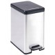 CURVER SLIM BIN 25L Odpadkový koš 25 x 39,3 x 45,4 cm stříbrný 02339-582