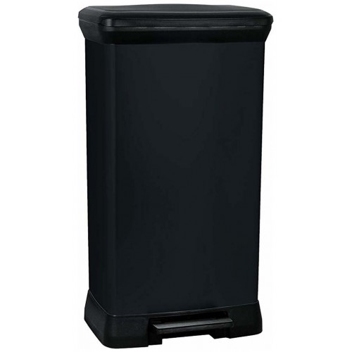 BAZAR CURVER DECO BIN 50L Odpadkový koš 39 x 29 x 73 cm černý 02162-929 POŠKOZENÝ!!