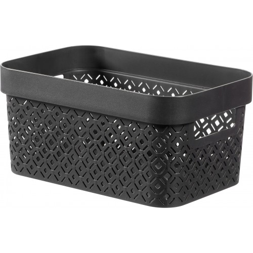 CURVER TERRAZZO S 4,5L Úložný box 26 x 18 x 12 cm černý 01879-B79