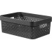 CURVER TERRAZZO M 11L Úložný box 36 x 27 x 14 cm černý 01880-B79