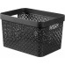 CURVER TERRAZZO L 17L Úložný box 36 x 27 x 22 cm černý 01878-B79
