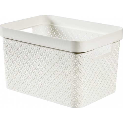 CURVER TERRAZZO L 17L Úložný box 36 x 27 x 22 cm bílý 01878-W36