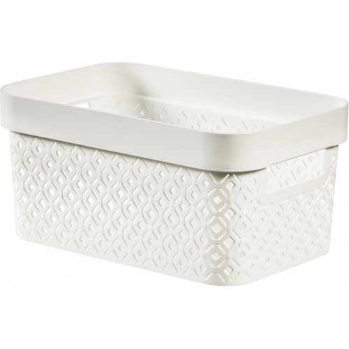 CURVER TERRAZZO S 4,5L Úložný box 26 x 18 x 12 cm bílý 01879-W36