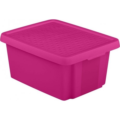 CURVER ESSENTIALS úložný box 20L růžový 00754-437 CURVER ESSENTIALS úložný box 20L růžový 00754-437