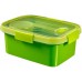 CURVER SMART TO GO 1,2L dóza s příborem, mističkou a táckem 20x15x9cm zelená 00947-Y32