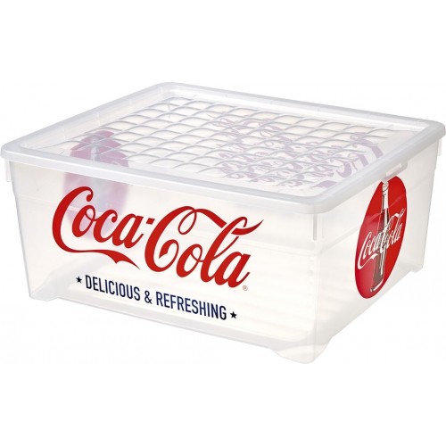 CURVER COCA-COLA úložný box 18,5 L transparentní 03002-C57