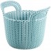 CURVER KNIT XS 3L kulatý košík 23x19x19 cm sv.modrá 03671-X60