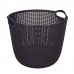 CURVER KNIT L kulatý koš na prádlo 30L fialový 03673-X66