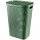 CURVER INFINITY DOTS 59L Koš na špinavé prádlo 44 x 35 x 60 cm, zelený 04754-S86