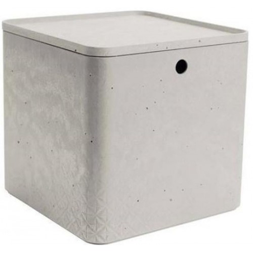 CURVER BETON XL 18L úložný box s víkem 28x28x27cm 04779-021