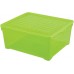 CURVER úložný box, 17 x 40 x 34 cm, 18 l, transparentní zelená, 03002-512