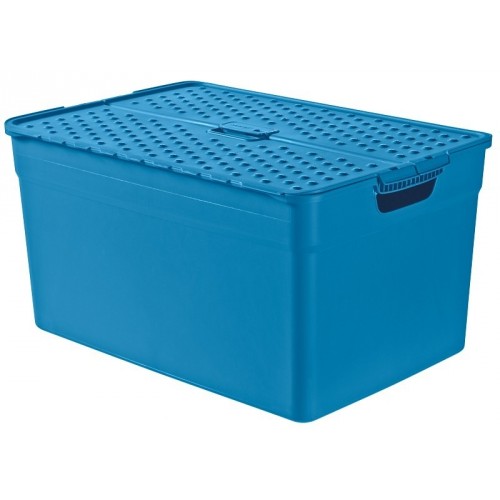 CURVER úložný box PIXXEL, 49,8 x 26 x 33,2 cm, 30l, modrá, 03565-035