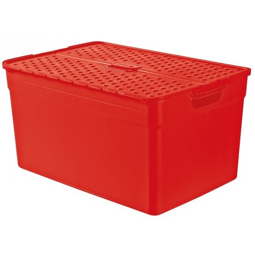 CURVER úložný box PIXXEL, 49,8 x 26 x 33,2 cm, 30l, tmavě červená, 03565-416 CURVER úložný box PIXXEL, 49,8 x 26 x 33,2 cm, 30l, tmavě červená, 03565-416
