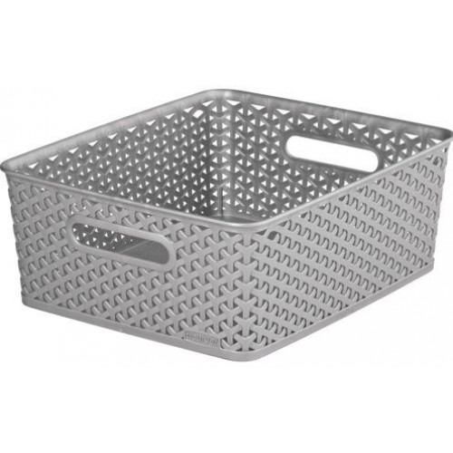 CURVER MY STYLE M 13L úložný box 35x30x13cm stříbrný 03611-087 CURVER MY STYLE M 13L úložný box 35x30x13cm stříbrný 03611-087