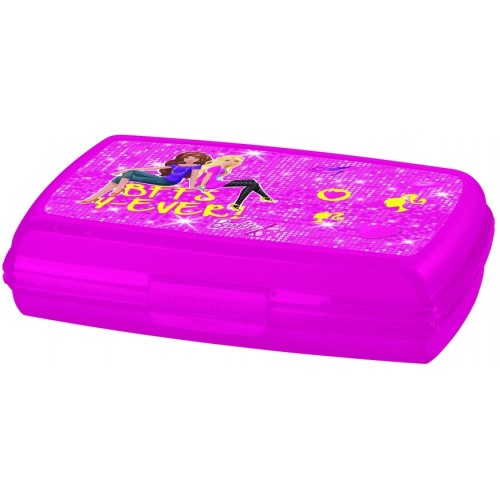 CURVER Svačinový box MULTISNAP 0,6 l BARBIE, 02275-B09 CURVER Svačinový box MULTISNAP 0,6 l BARBIE, 02275-B09