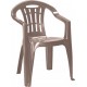 CURVER MALLORCA zahradní židle, 56 x 58 x 79 cm, Cappuccino 17180335