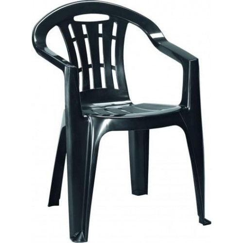CURVER MALLORCA Zahradní židle, 56 x 58 x 79 cm, grafit 17180335