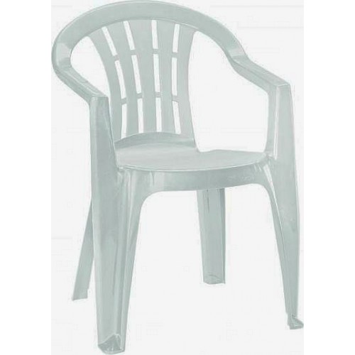 CURVER CUBA zahradní židle, 56 x 58 x 79 cm, světle šedá 17180005