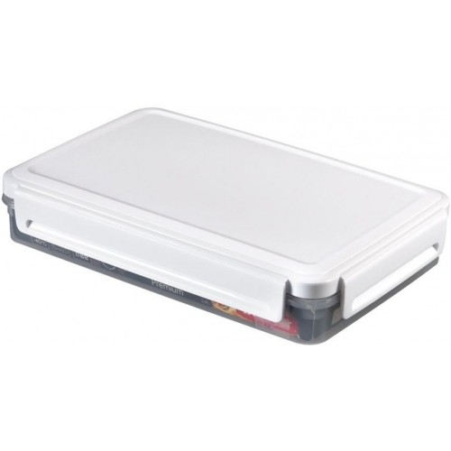 CURVER Potravinová dóza AromaFresh Premium, 30 x 20 x 6,1 cm, 2,4 l, transparentní, 00381-540