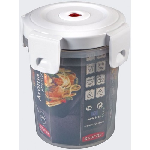 CURVER Potravinová dóza AromaFresh Premium, 10 x 10 x 12 cm, 0,5 l, transparentní, 00371-540