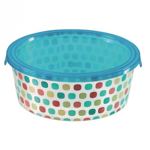 CURVER DECO CHEF dóza, 17,8 x 7 cm, 1,2 l, tečky, 00725-S45 CURVER DECO CHEF dóza, 17,8 x 7 cm, 1,2 l, tečky, 00725-S45