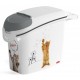 CURVER Kontejner na suché krmivo 6kg/15L kočka 03883-L30