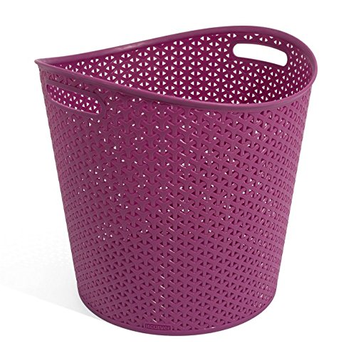 CURVER MY STYLE 30L koš na prádlo 39x39x37cm lila 00715-939