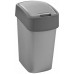 CURVER FLIP BIN 25L Odpadkový koš 47 x 26 x 34 cm stříbrná/šedá 02171-686