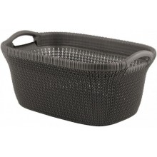 CURVER KNIT 40L Koš na čisté prádlo 60 x 27 x 39 cm, hnědý 03677-X59