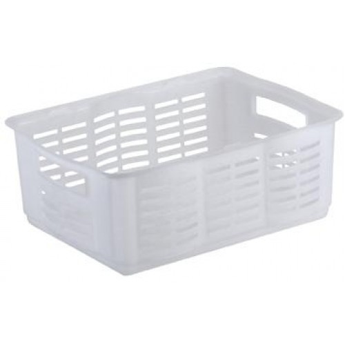 CURVER ALFA L košík 40,6 x 30,4 x 15,6 cm transparentní 15166-001 CURVER ALFA L košík 40,6 x 30,4 x 15,6 cm transparentní 15166-001