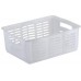 CURVER ALFA L košík 40,6 x 30,4 x 15,6 cm transparentní 15166-001