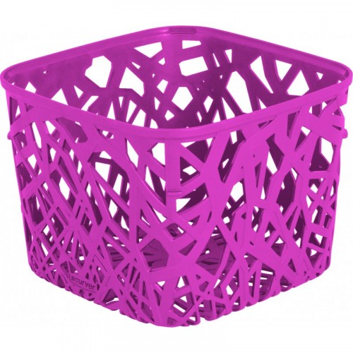 CURVER NEO SQUARE košík 19,2 x 19,2 x 14,4 cm fialový 04160-437 CURVER NEO SQUARE košík 19,2 x 19,2 x 14,4 cm fialový 04160-437