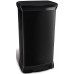 CURVER Odpadkový koš DECOBIN Pedal, 73 x 39 x 29 cm, 50 l, černý, 02162-929