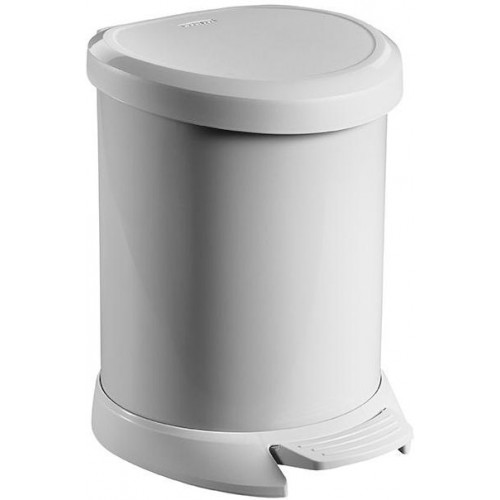 CURVER Odpadkový koš DECOBIN Pedal, 27,7 x 24,6 x 21 cm, 5 l, krémový, 02160-606