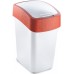 CURVER Odpadkový koš Flipbin, 65,3 x 29,4 x 37,6 cm, 50 l, červený, 02172-946