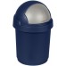 CURVER Odpadkový koš ROLL TOP, 25,4 x 25,4 x 38,8 cm, 10 l, modře stříbrný, 03934-266
