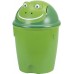 CURVER Odpadkový koš FROG, 26,5 x 26,5 x 37 cm, 12 l, zelená, 07120-901