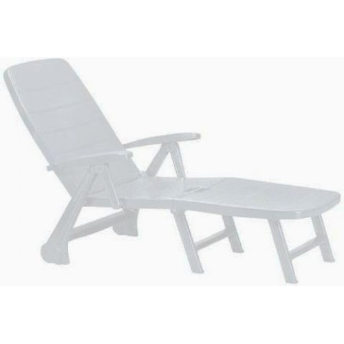 CURVER ROMA lehátko, světle šedá 17180022 CURVER ROMA lehátko, světle šedá 17180022