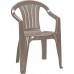 VÝPRODEJ CURVER SICILIA zahradní židle, Cappuccino 17180048 II.JAKOST - RÝHA