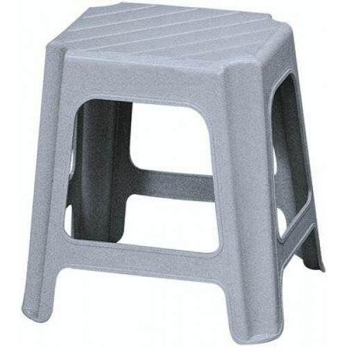 CURVER Stolicka Euro-Hocker, 34 x 41 x 42 cm, luna, 08602-119
