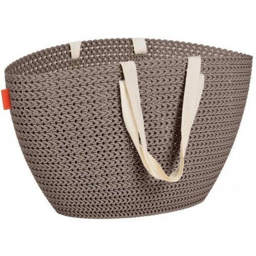 CURVER KNIT EMILY taška 50 x 30 x 24 cm hnědá 03680-X59 CURVER KNIT EMILY taška 50 x 30 x 24 cm hnědá 03680-X59