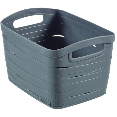 CURVER RIBBON L úložný box 24 x 38 x 29 cm, 20 l šedý 00719-T37 CURVER RIBBON L úložný box 24 x 38 x 29 cm, 20 l šedý 00719-T37